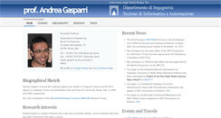 Desktop Screenshot of gasparri.dia.uniroma3.it