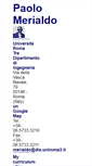 Mobile Screenshot of merialdo.dia.uniroma3.it