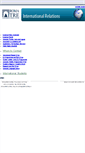 Mobile Screenshot of internationalrelations.uniroma3.it