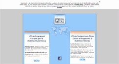 Desktop Screenshot of europa.uniroma3.it